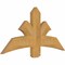Ekena Millwork Davenport Rough Sawn Timber Gable Bracket, Western Red Cedar, 48"W x 24"H x 2"D x 6"F, 12/12 Pitch GBW048X24X0206DAV00RWR - alternate 5